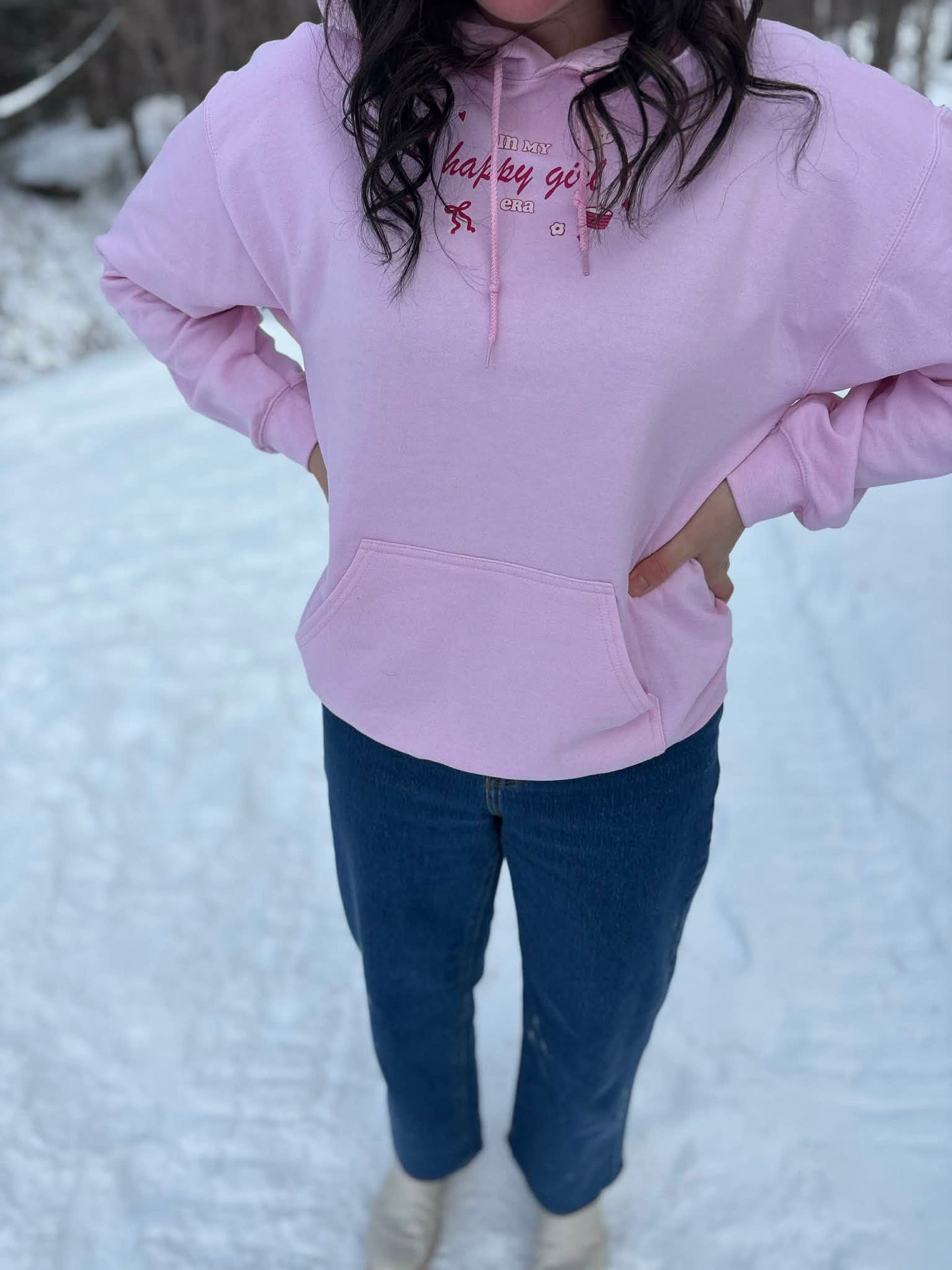 Hoodie Happy Girl - Adulte