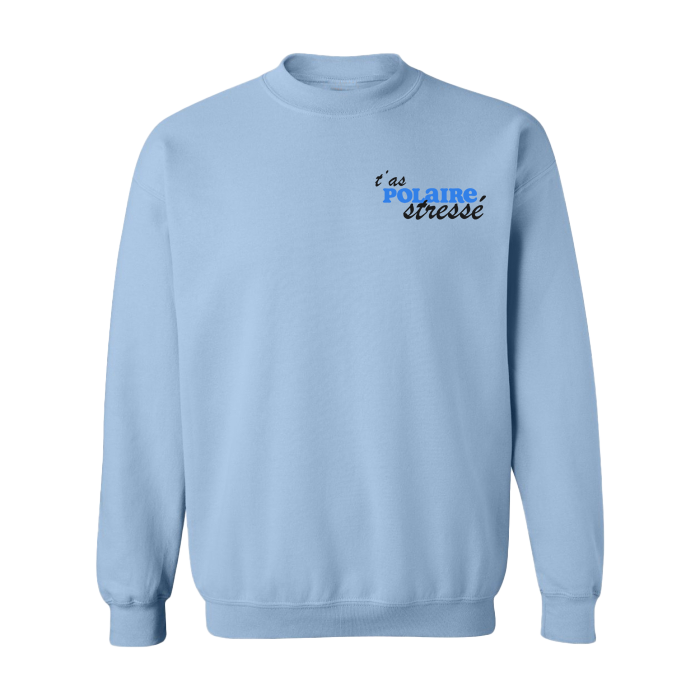 Crewneck T'as Polaire stressé - Adulte