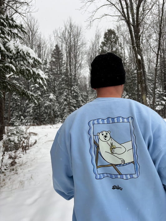Crewneck T'as Polaire stressé - Adulte