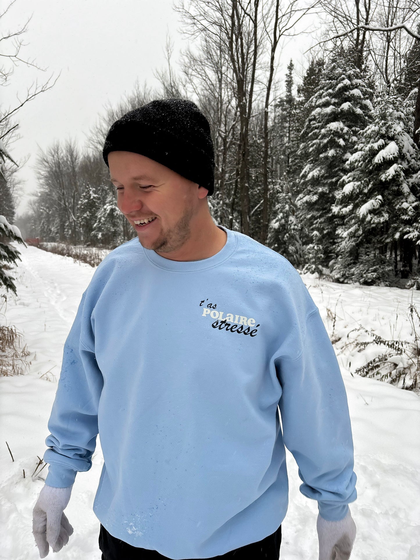 Crewneck T'as Polaire stressé - Adulte