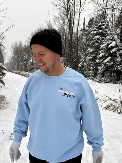 Crewneck T'as Polaire stressé - Adulte